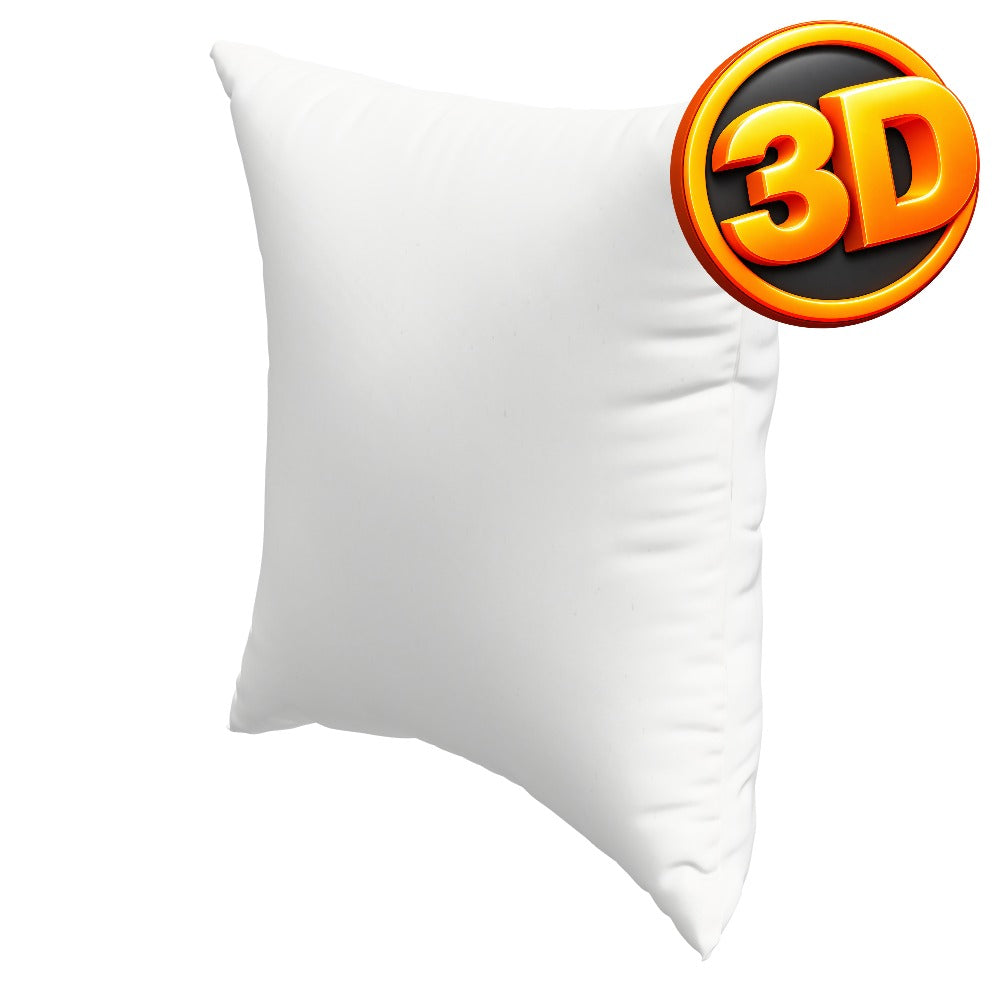 3D Squared pillow