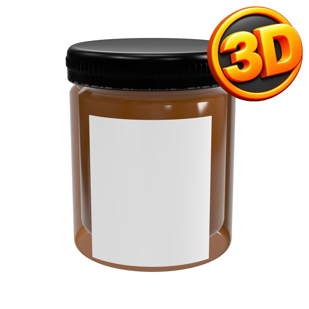 3D Amber Candle 4oz