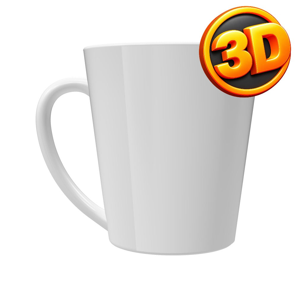 3D Latte Mug