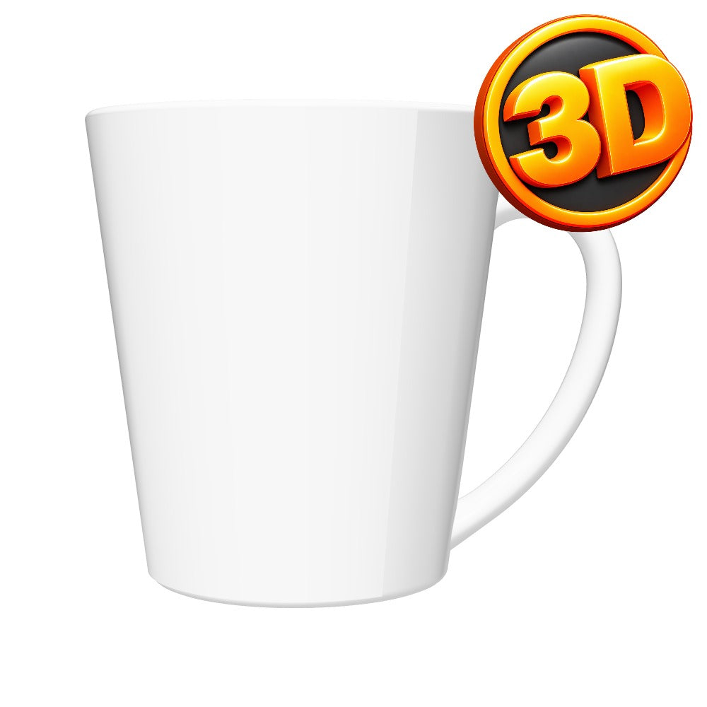 3D Latte Mug