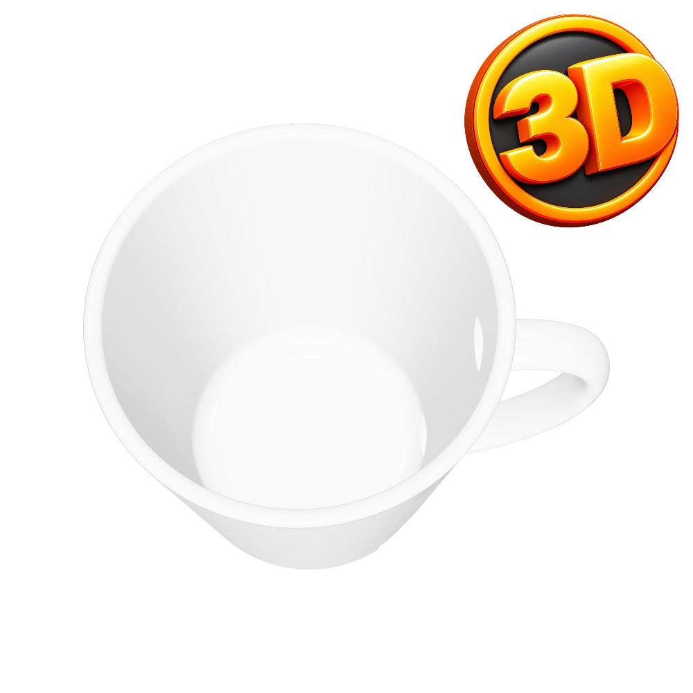 3D Latte Mug