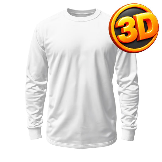 3D long sleeve tshirt