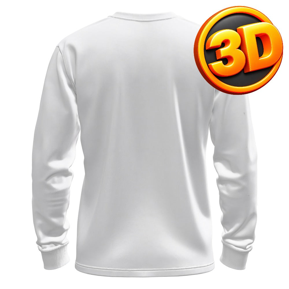 3D long sleeve tshirt